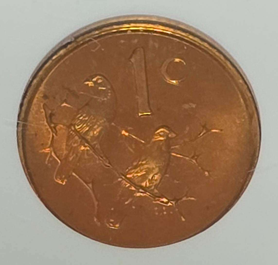 1965 1c English PF65RD