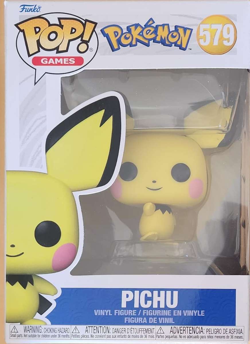 Funko ~ POP! GAMES ~ POKEMON ~ PICHU #579