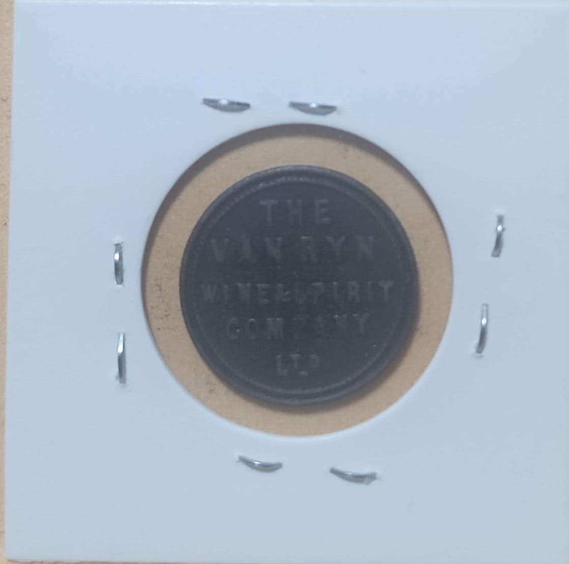 Van Ryn Wine and Spirit Co. 2D token - scarce type 2