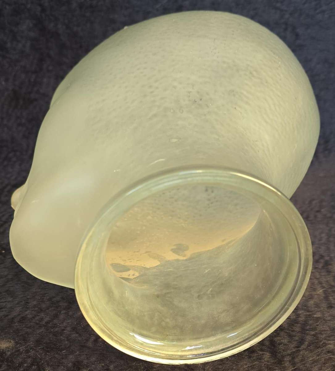Vintage Glass Mannequin Head