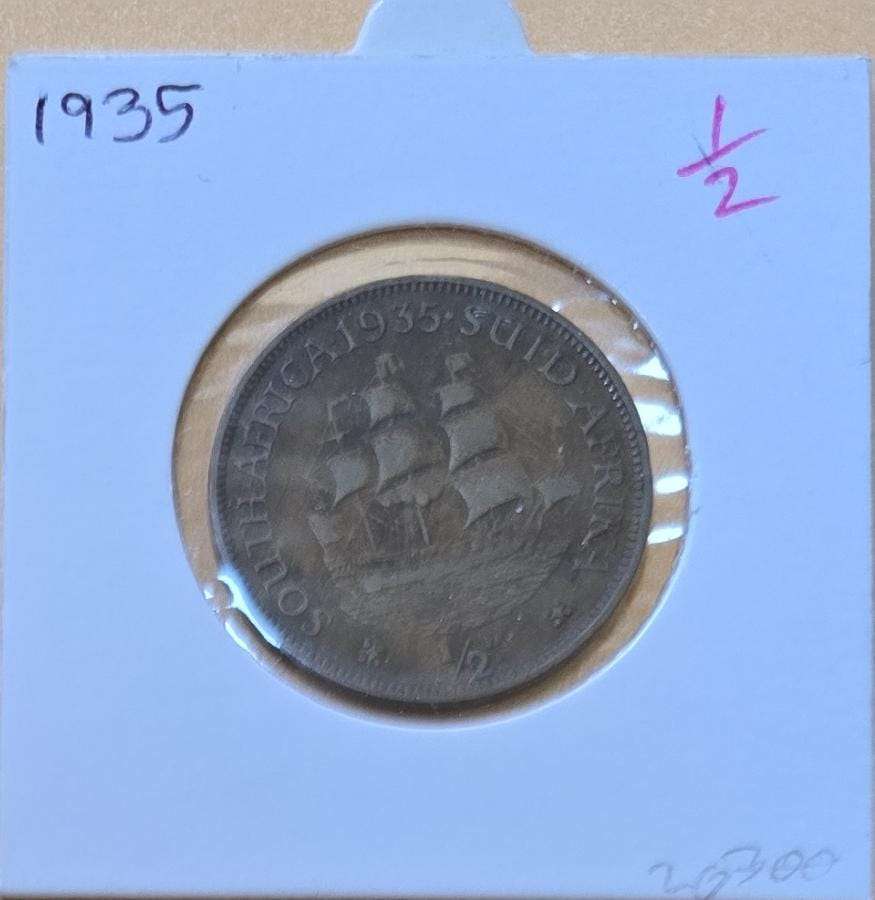 1935 Half Penny ~ mintage 405290