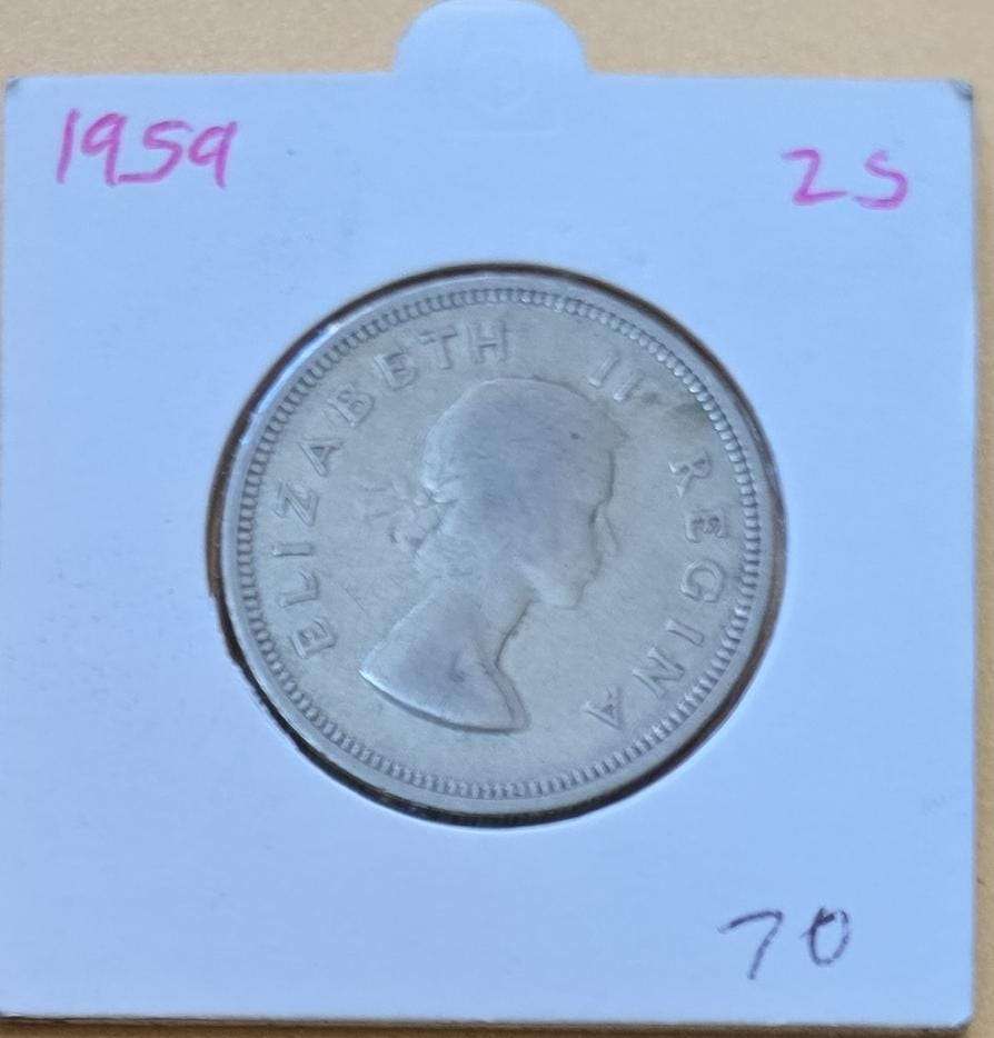 1959 Two Shillings (2s)