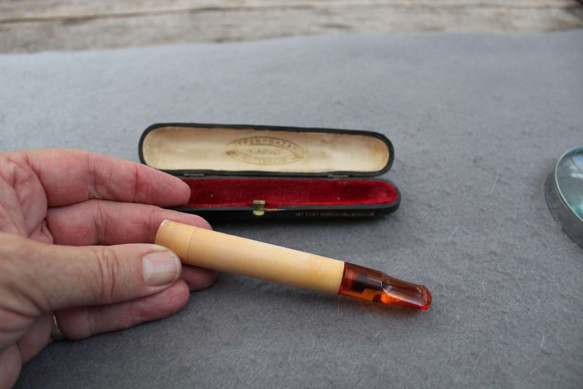 Victorian Meerschaum Cigar/Cheroot holder c1890