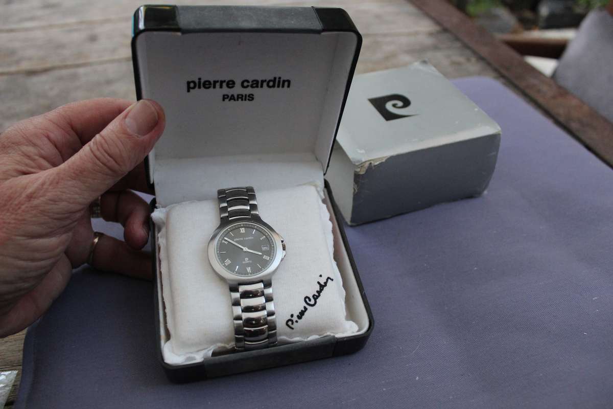 Pierre Cardin watch - boxed and with guarantee card - STUNNING!