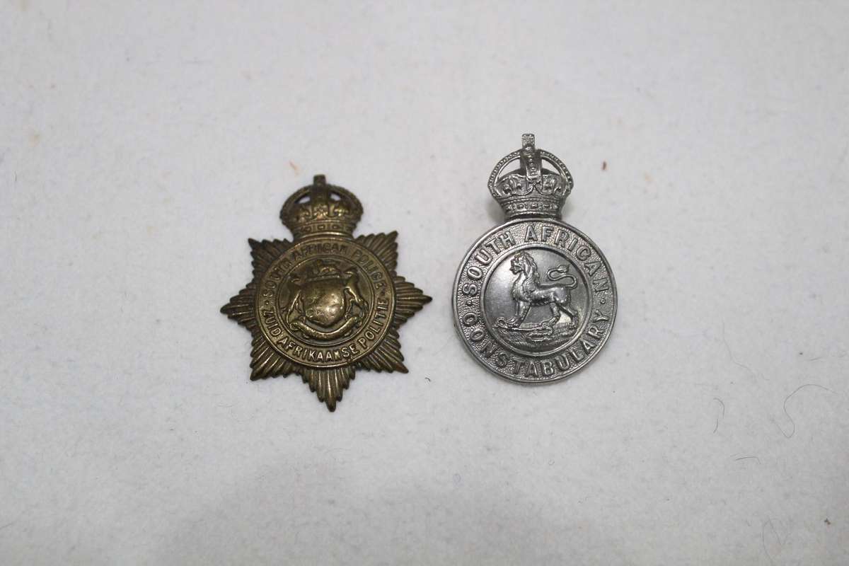 South African Constabulary - rare badge! (and a bonus badge)