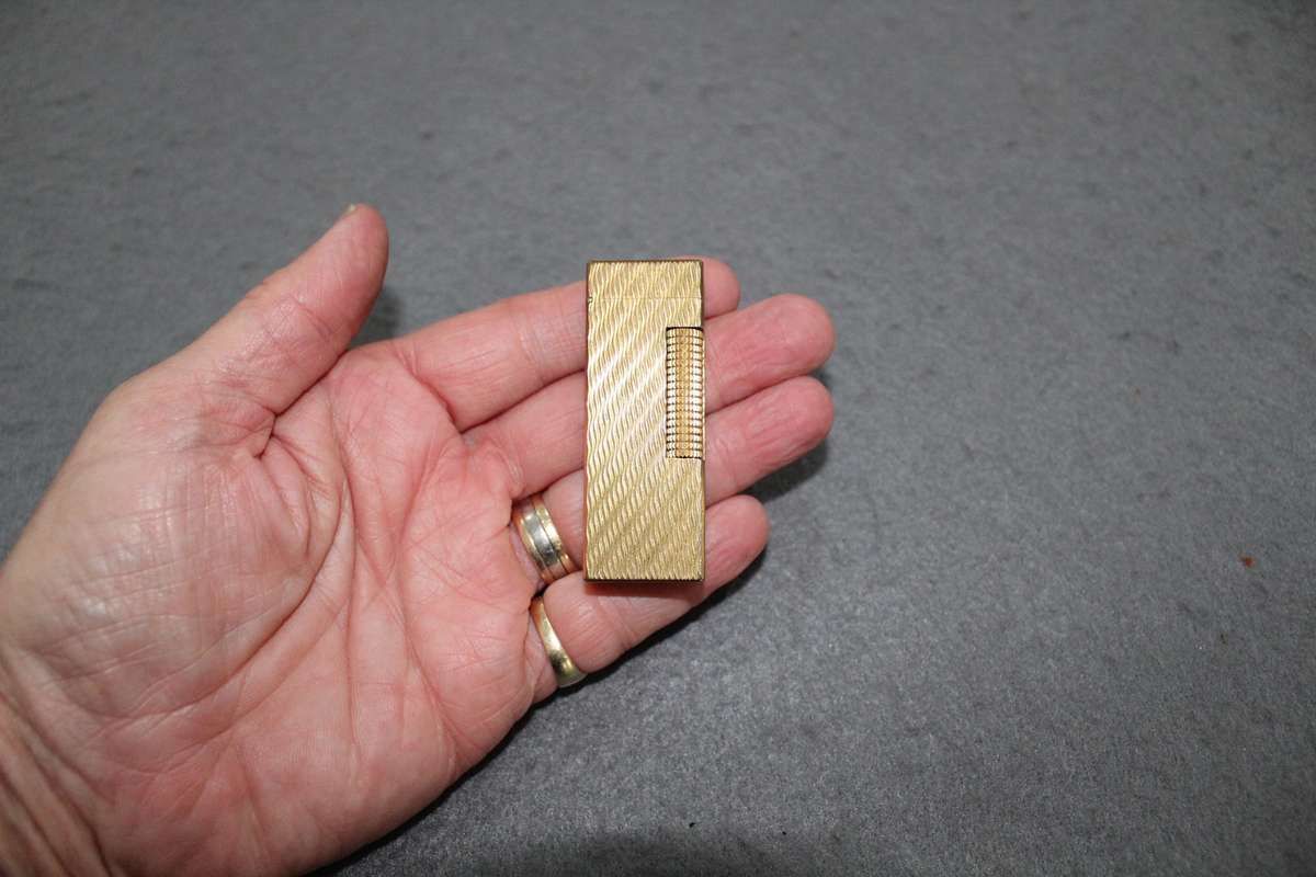 Dunhill Rollagas gold plated