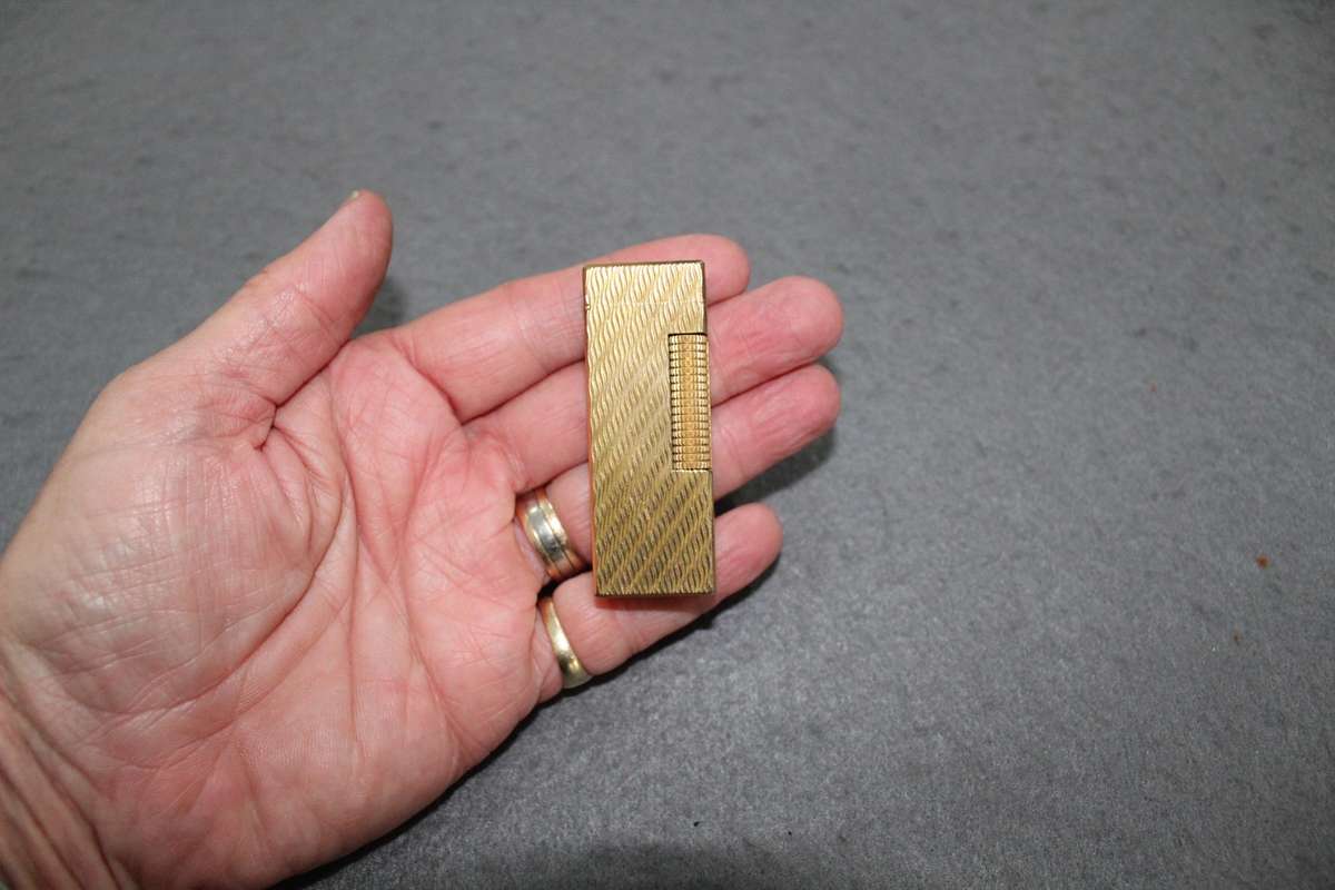 Dunhill Rollagas gold plated