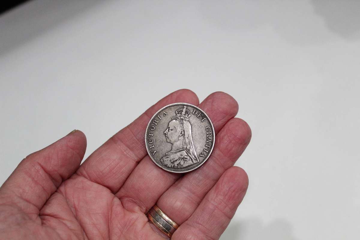 Crown, British, 1890......nice coin.....