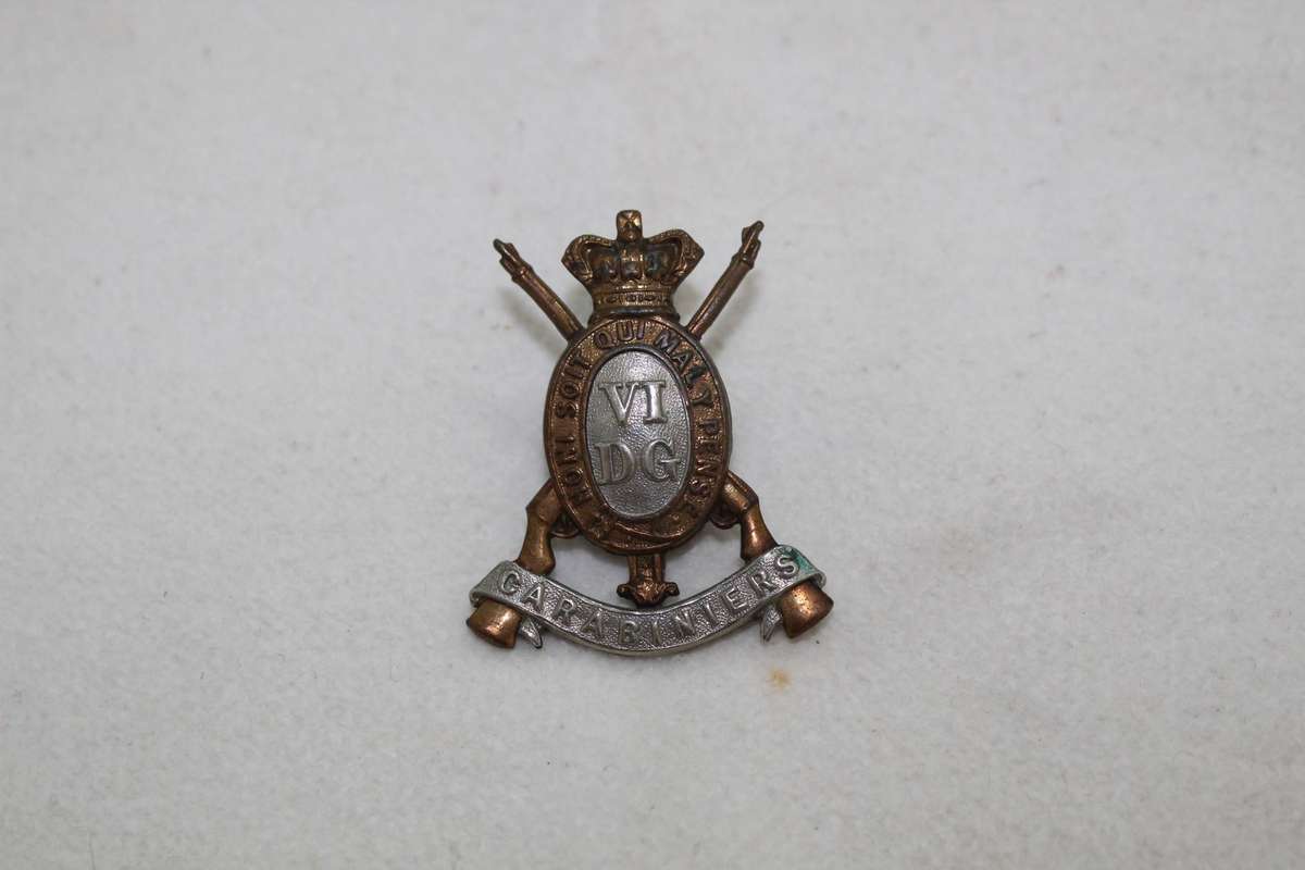 Boer War badge - 6th Dragoon Guards (Carabiniers) - excellent!