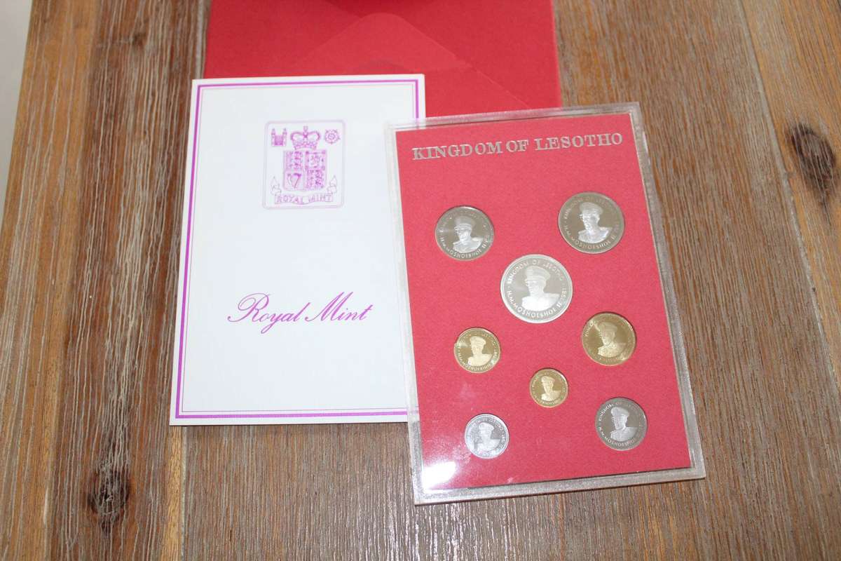 Kingdom of Lesotho Proof Coinage set 1980
