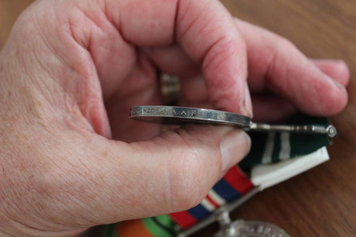 WW2, with VERY RARE Air Efficiency Award!!