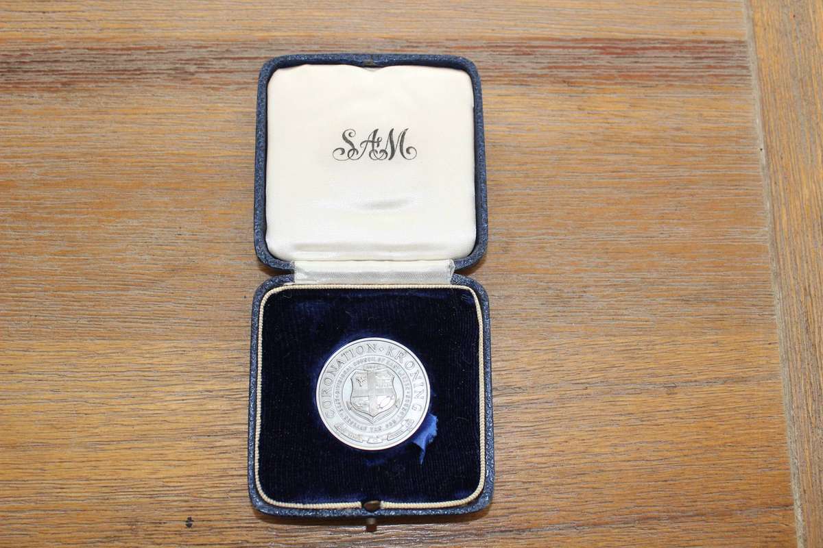 Sterling Silver medallion - boxed