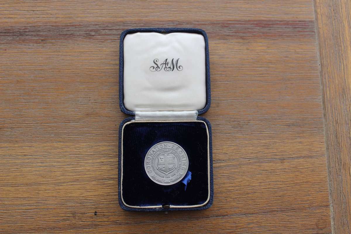 Sterling Silver medallion - boxed