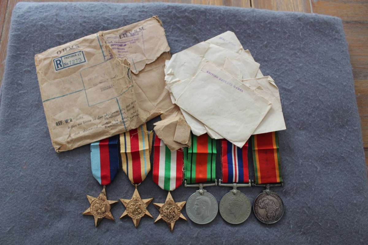 WW2 - set of 6.....all for R 1250!!