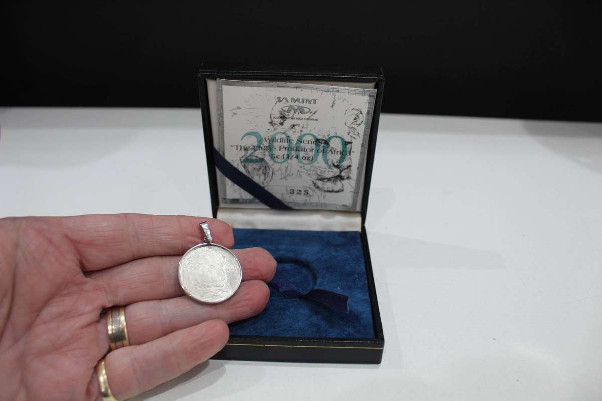 SA Mint 'Wildlife Series' 5c - Sterling silver