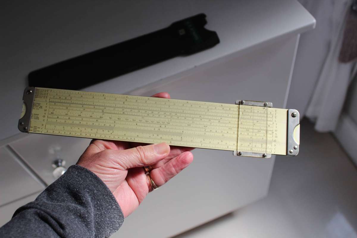 Pickett & Eckel mathematical slide rule - excellent