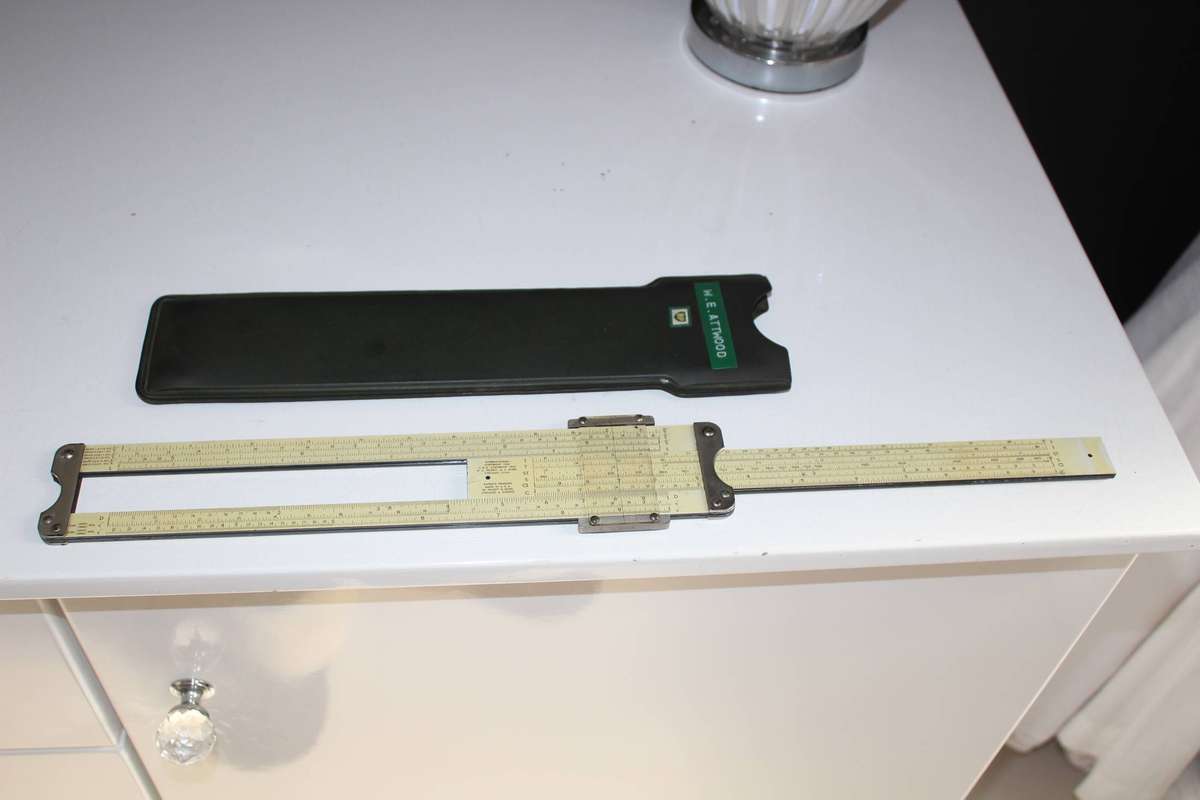 Pickett & Eckel mathematical slide rule - excellent