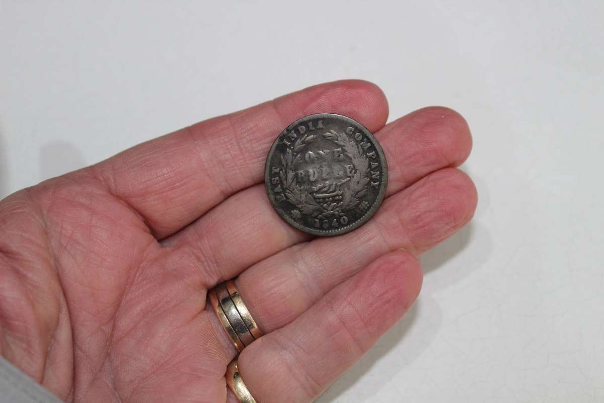 East India Company - 1840 One Rupee