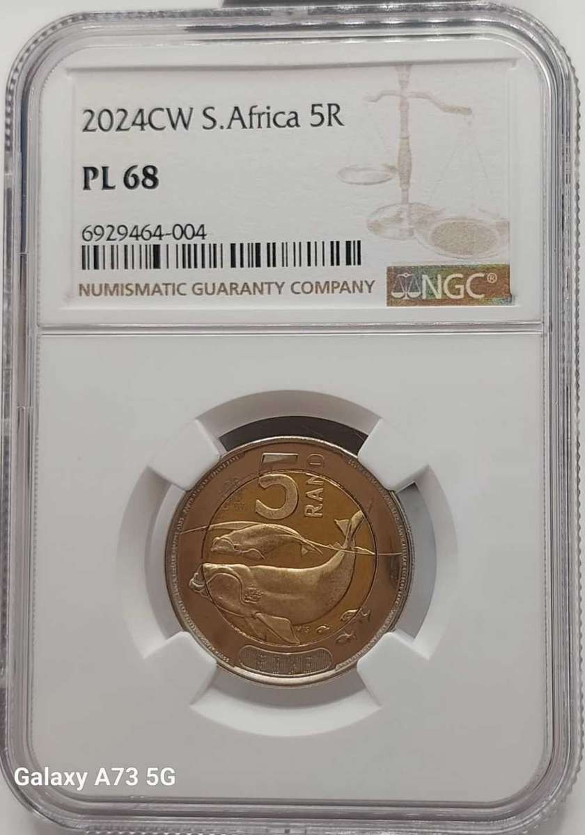 2024 CW OOM PAUL NGC GRADE PL68 TOP 5RAND NOT MANY AROUND