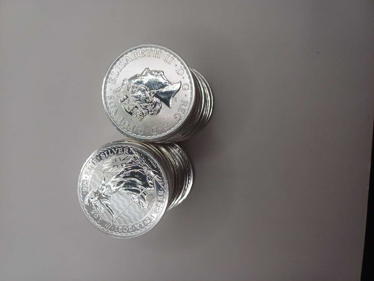 1oz 2Pounds .9999Silver Britannia coin