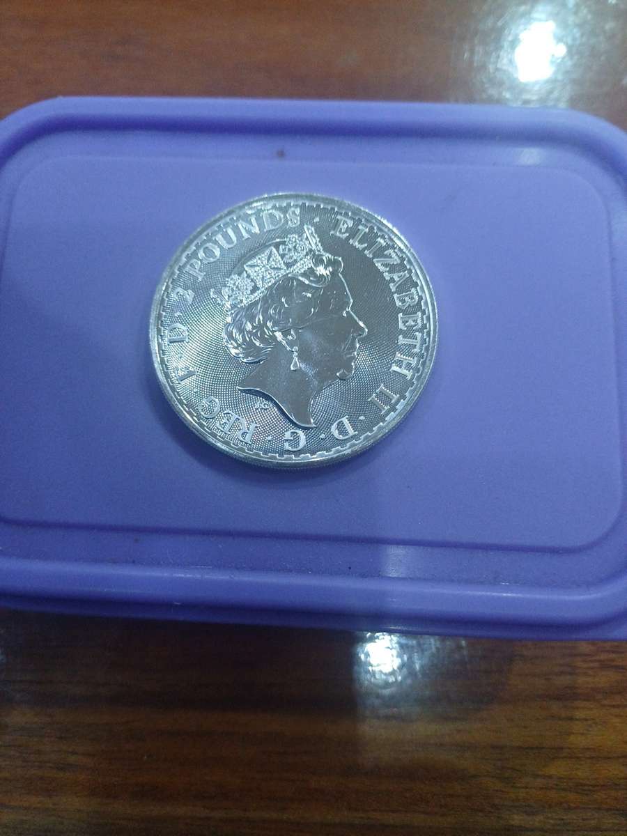 2021 1oz Brittania 2Pounds Silver Coin