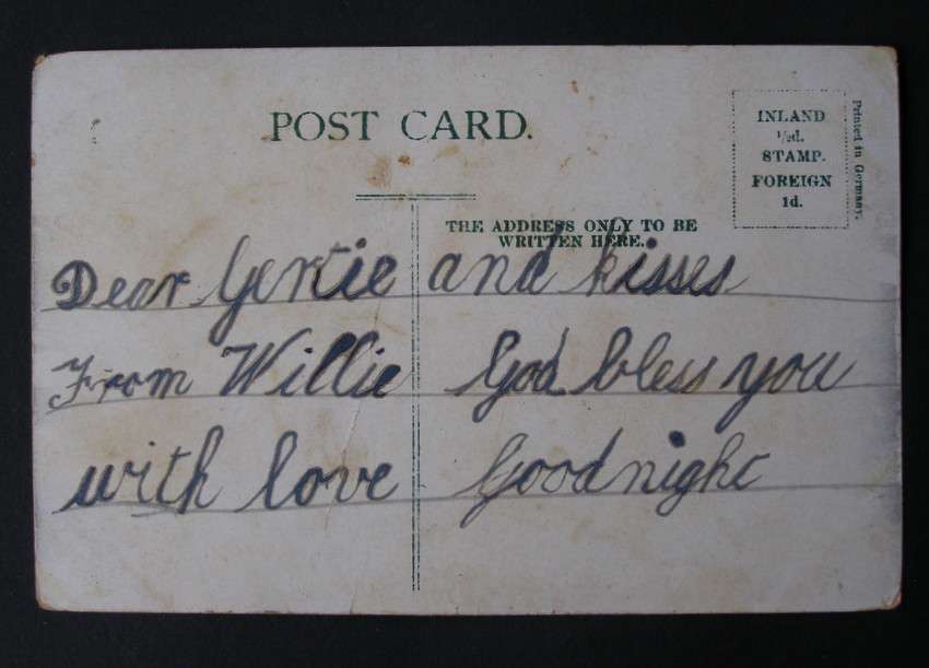 Vintage POSTCARD - Birds Eye View of City (London)