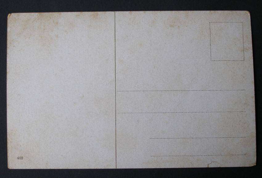 Vintage German POSTCARD - Tiergarten, Berlin