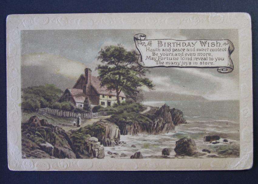 Philco Series POSTCARD - A Birthday Wish 1920