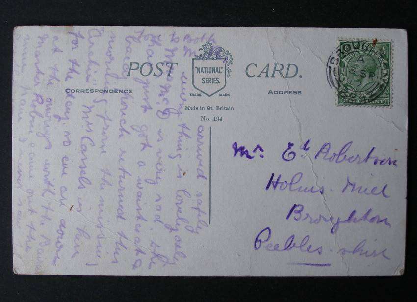 National Series POSTCARD - Having a Charming Time 1917