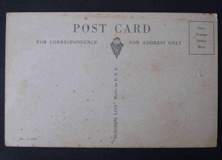 **SALE R10** American Sunday School POSTCARD