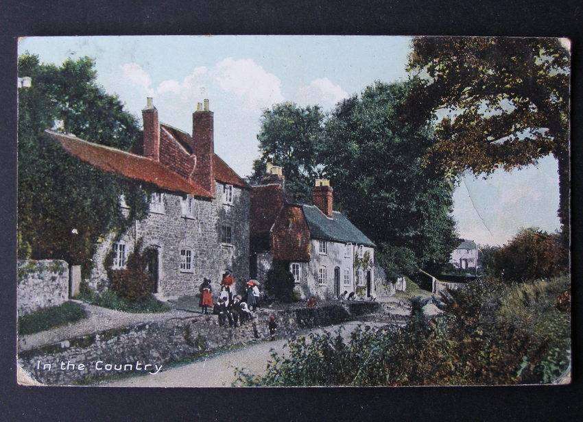 National Series POSTCARD - In the Country 1910