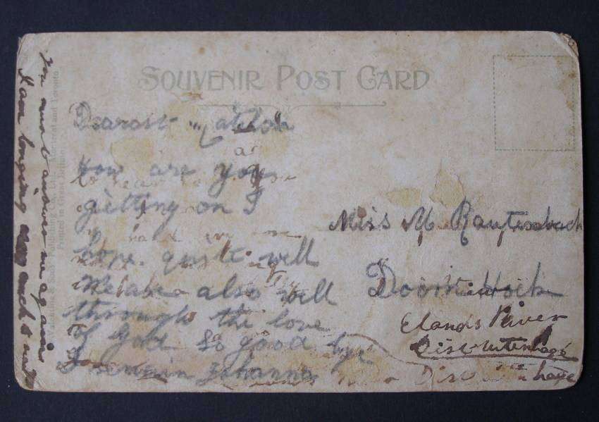 Valentine & Sons American POSTCARD - A. Railton's Residence, manufacturer of cement blocks, Fonthill