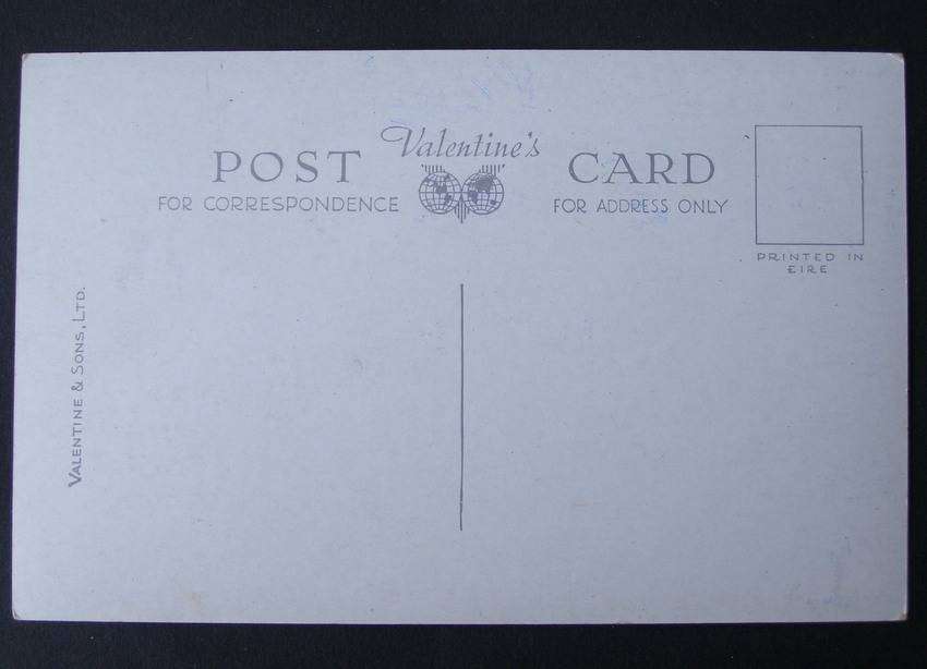 **SALE R10** Valentine's POSTCARD - Bray Head and Esplanade