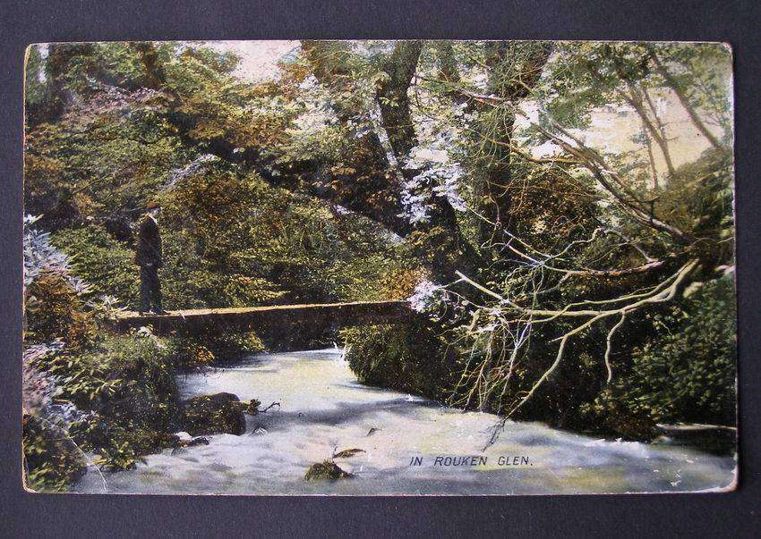 The Eglinton Series POSTCARD - In Rouken Glen 1908