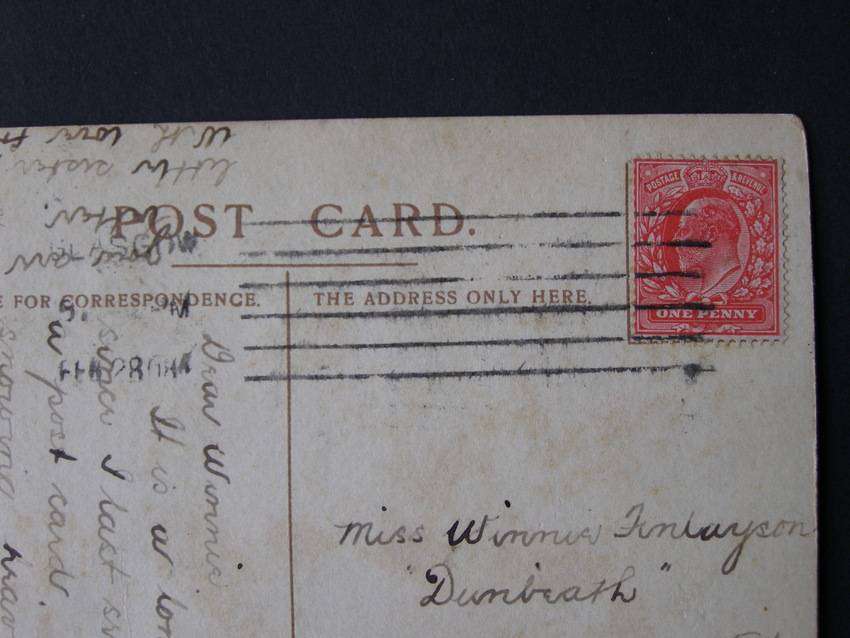 The Eglinton Series POSTCARD - In Rouken Glen 1908