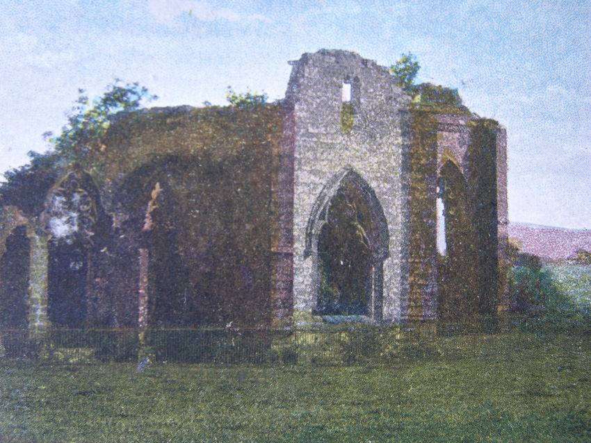 National Series POSTCARD - Lincluden Abbey, Dumfries