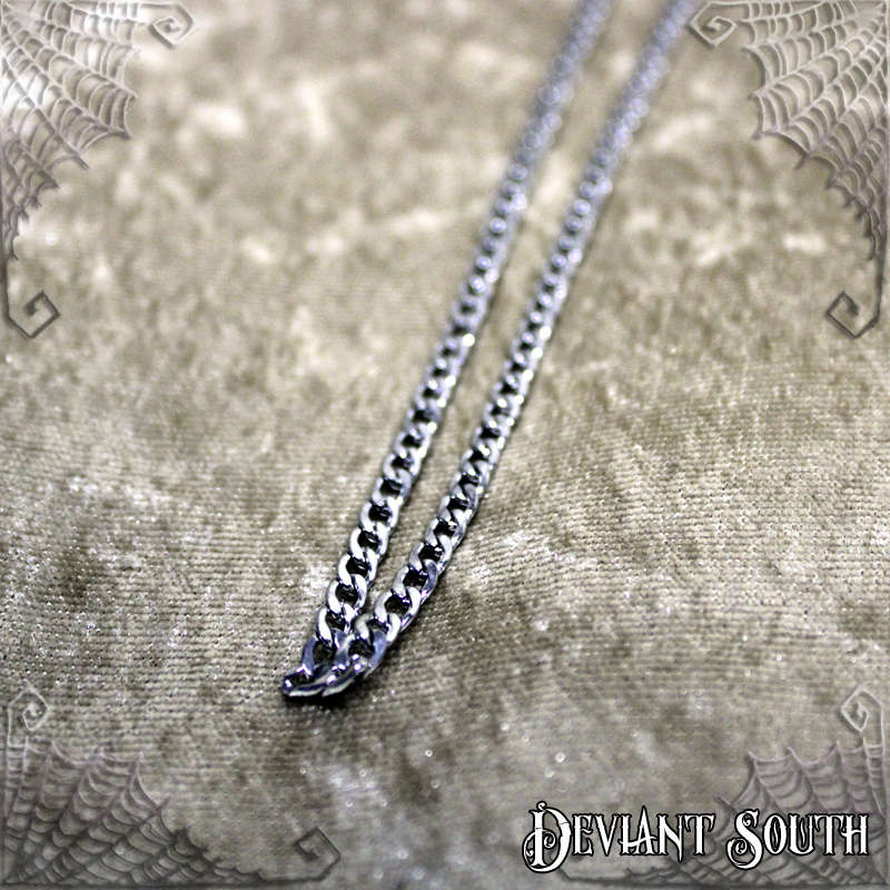 Stainless Steel 3.8mm W 50cm L Chain Necklace