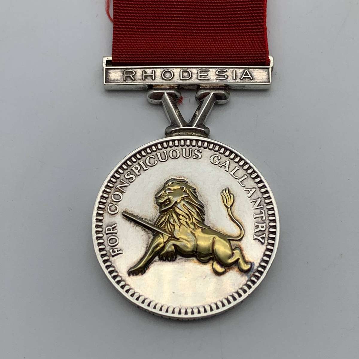 Rhodesian 'Conspicuous Gallantry Decoration' with Bar