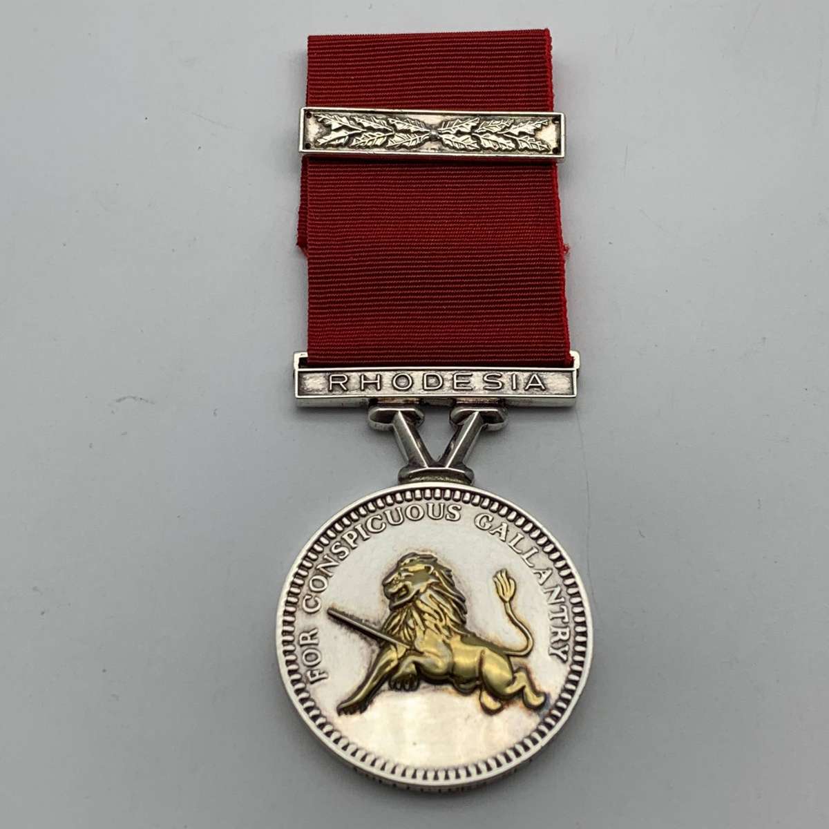 Rhodesian 'Conspicuous Gallantry Decoration' with Bar