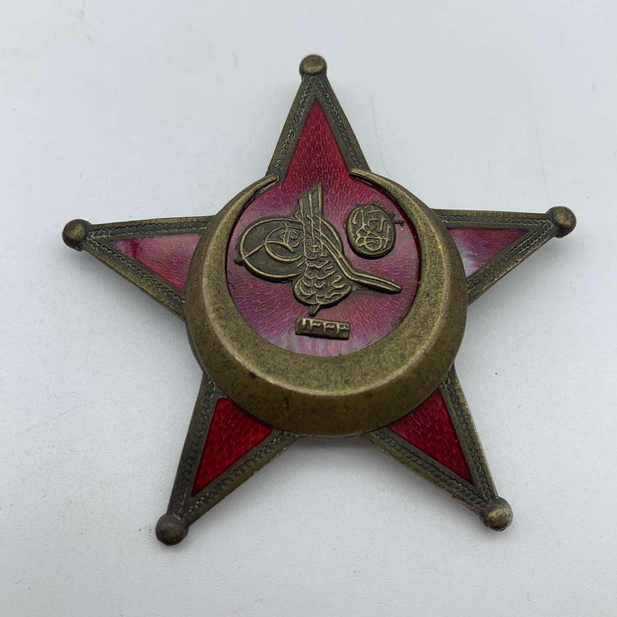 WW1 'Gallipoli Star' (Ottoman Empire) Enamelled Decoration (BB&Co)