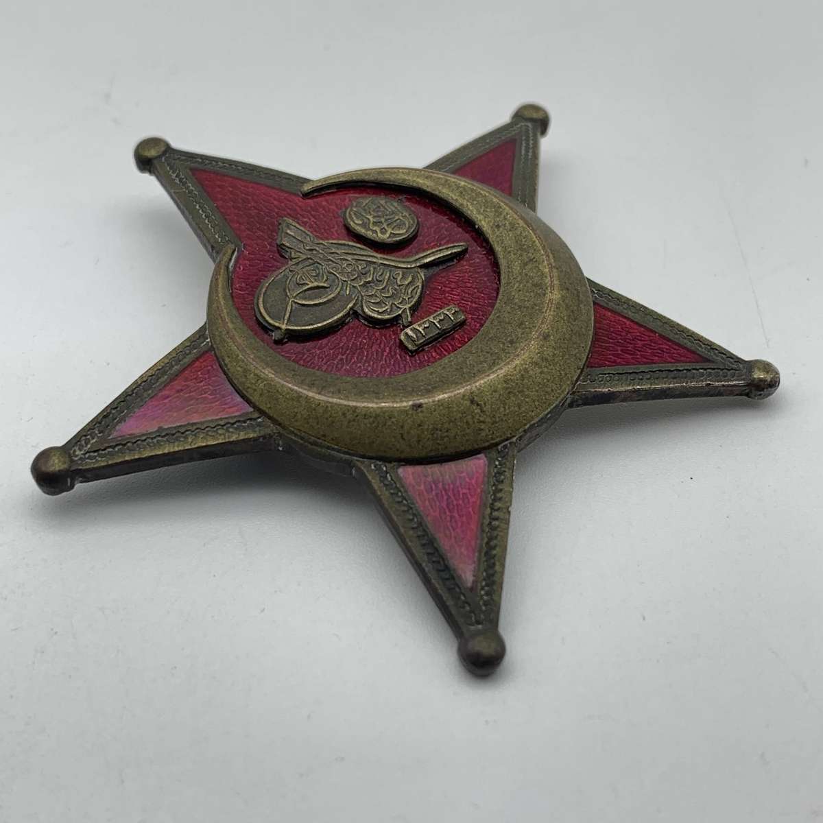 WW1 'Gallipoli Star' (Ottoman Empire) Enamelled Decoration (BB&Co)
