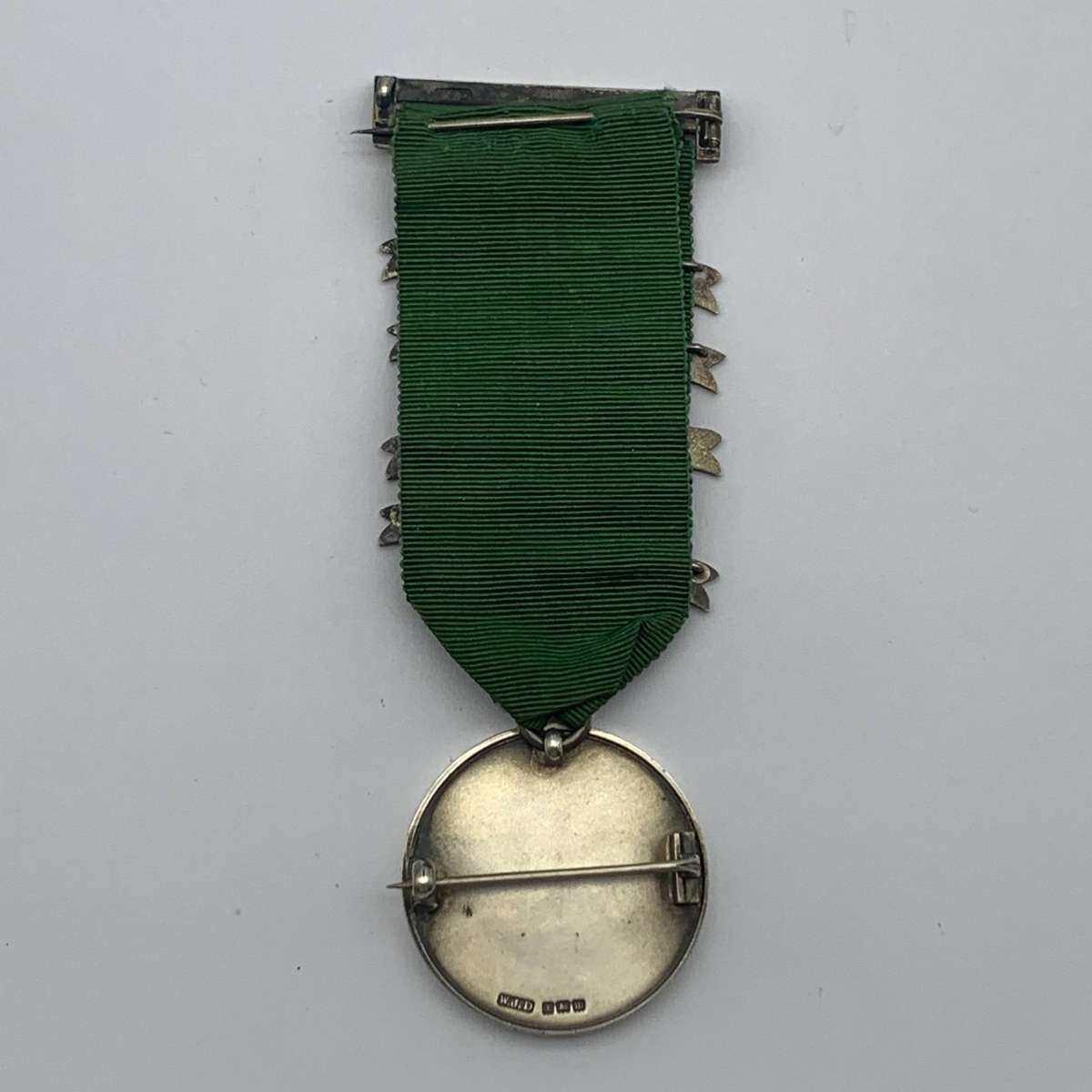 Pre - WW1 Solid Silver 'Border Mounted Rifles' Marksmans Badge/Medal