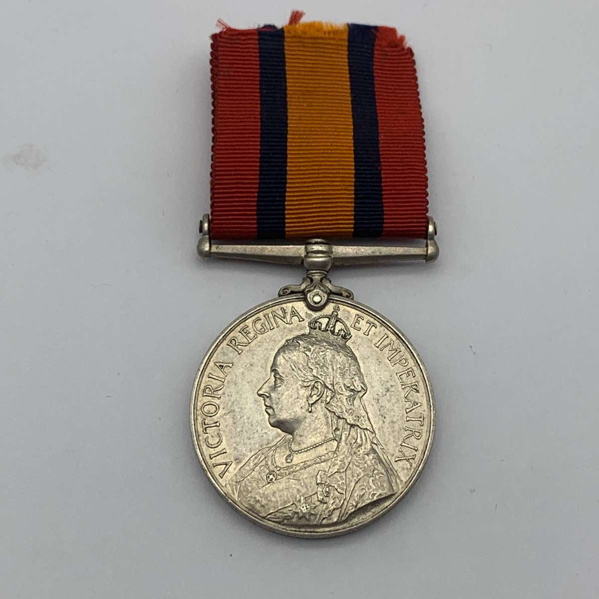 Boer War  Q.S.A. Medal 'PTE. W.G. DYCE' (Grahamstown T.G)