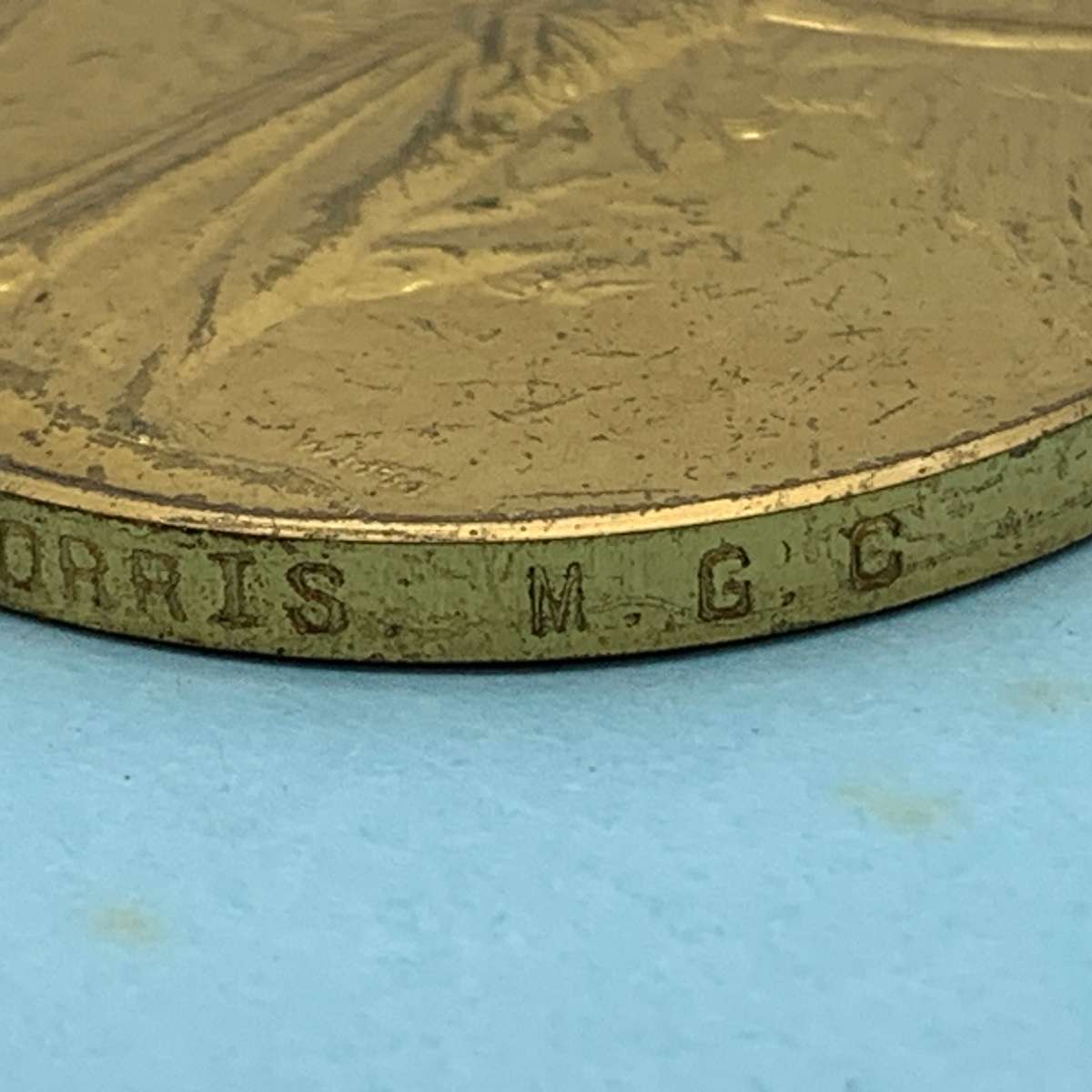 WW1 Medal Pair  'PTE. P.G. Norris' (Machine Gun Corps)