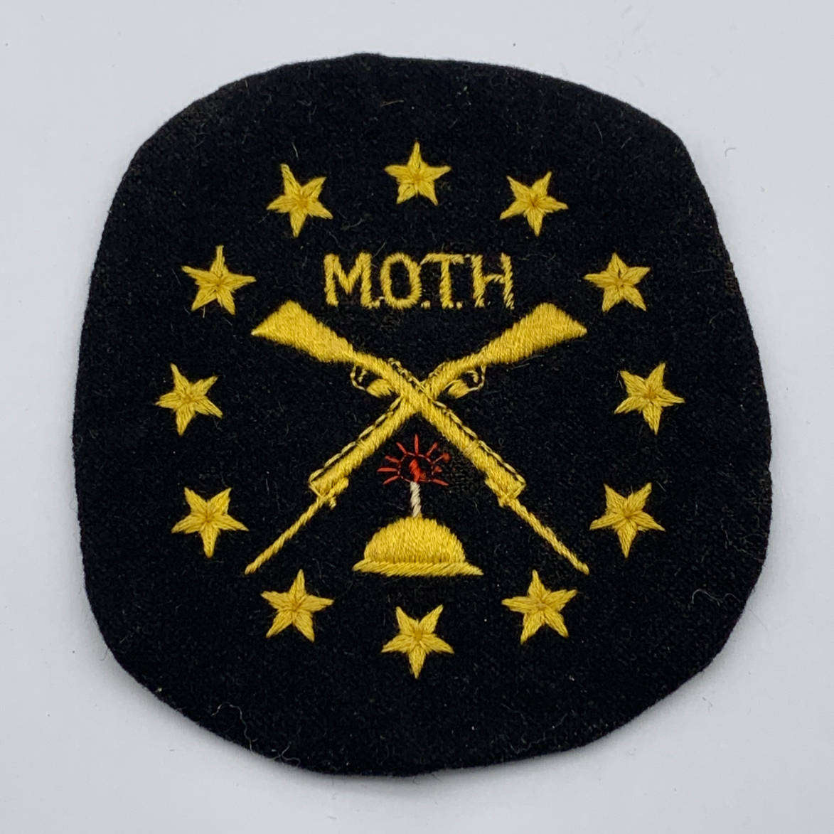 Early 'M.O.T.H.' Embroidered Blazer Badge