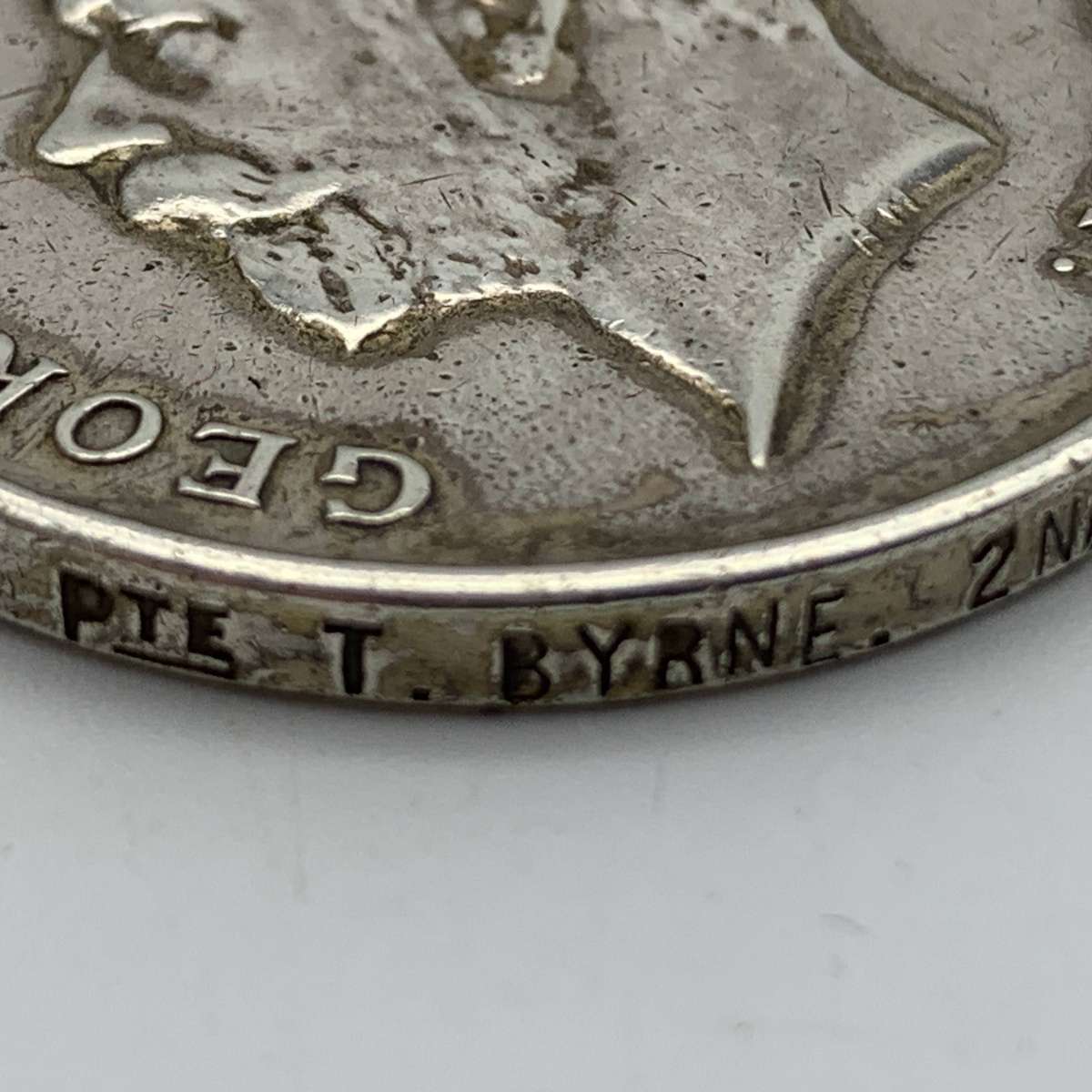 WW1 Medal Pair to 'PTE. T. BYRNE' (2ND S.A.I.)