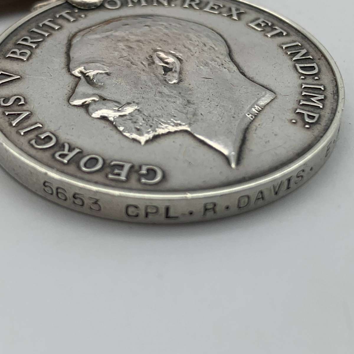 WW1 Medal Pair to 'CPL. R. DAVIS' (E. AFR. L.C.)