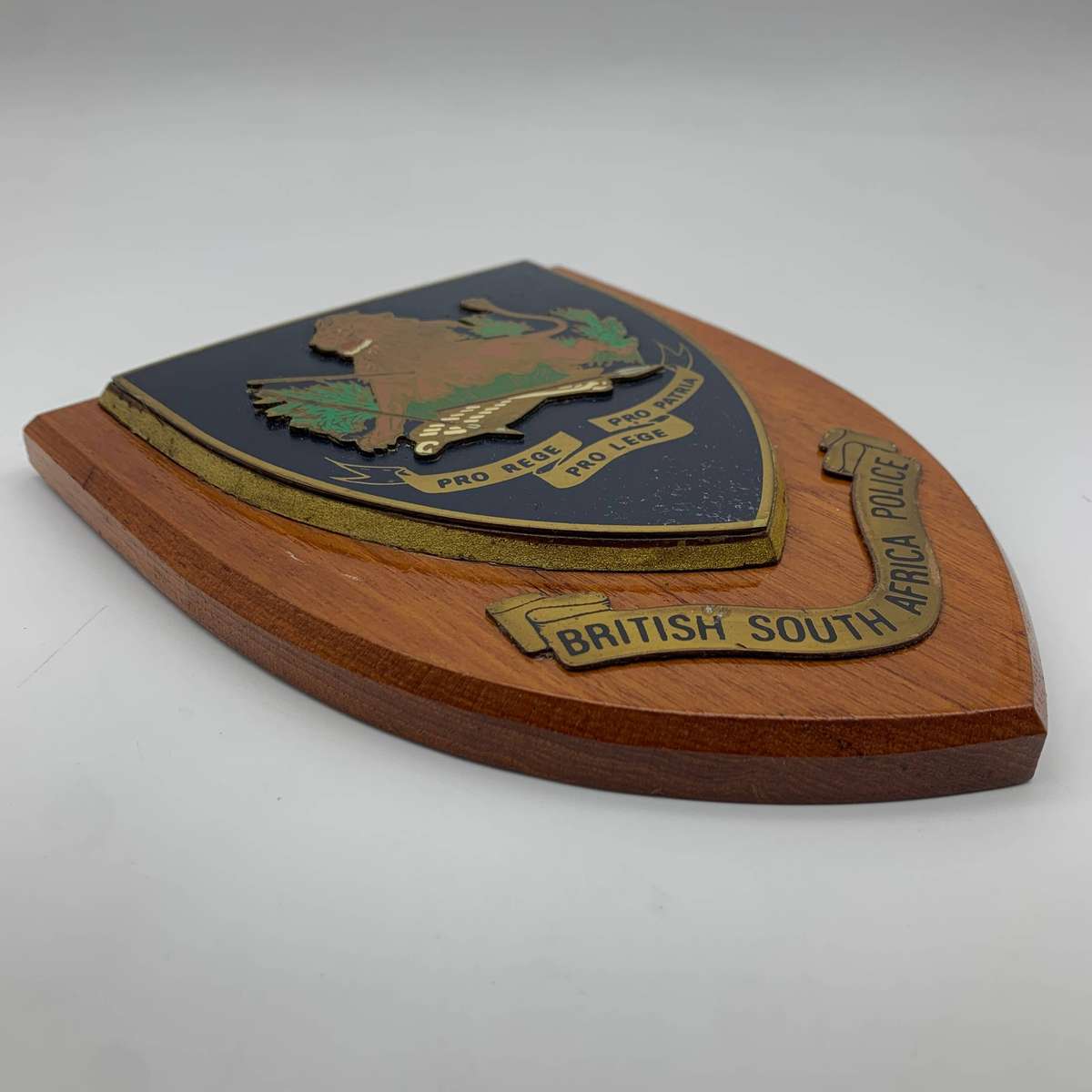 Rhodesian 'British South Africa Police' Wall Plaque