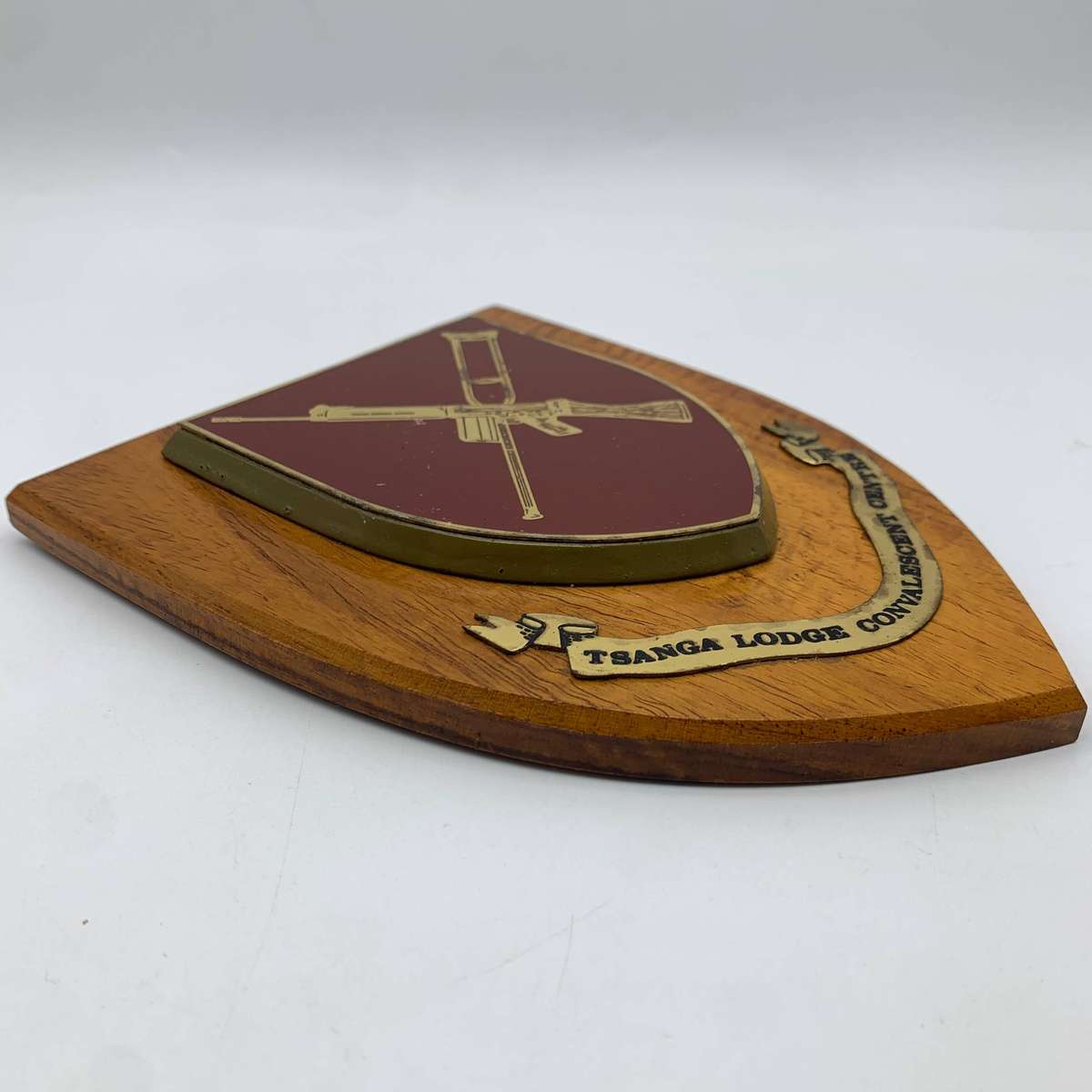 Rhodesian 'Tsanga Lodge Convalescent Centre' Wall Plaque