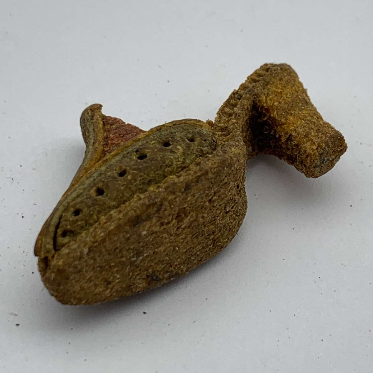 WW2  Rare 'P.O.W' Miniature Bread Dough Shoes